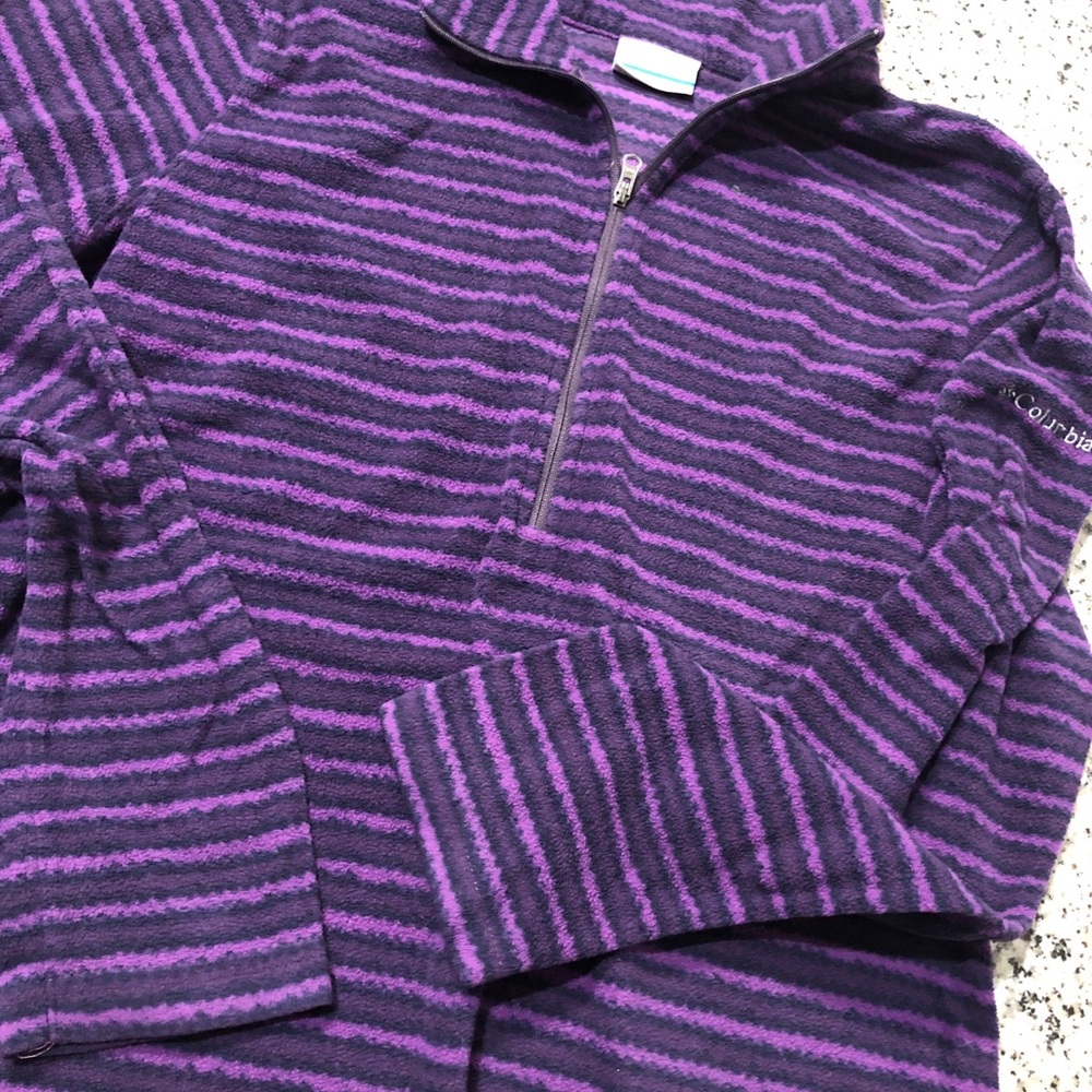 Columbia fleece quarter zip